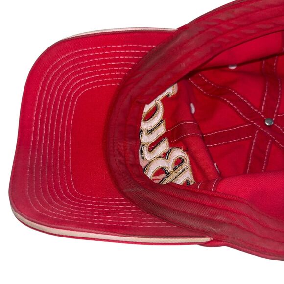 Anheuser Busch Nascar BUD Racing Hat Autographed Rick Rudd? Thrashed Y2K Nascar - Picture 14 of 16